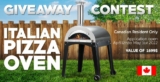 Pizza Forni Contest: Win an Italian Outdoor Wood Fired Pizza Oven valued at $1699