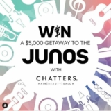 Chatters Salons JUNOS Contest: Win a trip to the JUNO Awards 2020 valued at $5,000