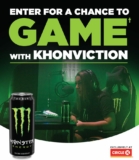 Circle K Monster Energy Promotion: Win a gaming package and a chance to game with Khonviction