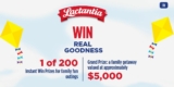 Lactantia Win Real Goodness Contest: Win instant prizes or a family getaway worth $5,000 at winrealgoodness.com