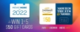 Landmark Cinemas Movie More in 2022 Contest: Win 1 of 5 $50 gift cards