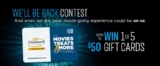 Landmark Cinemas We’ll Be Back Contest: Win 1 of 5 $50 gift cards