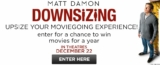 Landmark Cinemas Downsizing Contest. Win free movies for a year