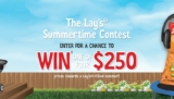 Tasty Rewards Lays Summertime Contest: Win one of four $250 prizes