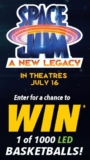 General Mills Space Jam Promotion 2021: Win 1 of 1,000 LED Basketballs at ledbasketball.ca