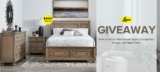 Win a Windchester Bedroom Set valued at $4097 thanks to Leon’s