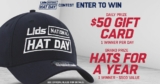 LIDS National Hat Day Contest: Win $50 gift cards or hats for a year