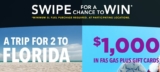 Fas Gas Litre Log Card Contest. Win trip to Florida or a $1000 gift card at litrelog.ca