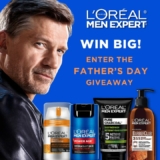 L’Oréal Paris Father’s Day Giveaway: Win a selection of beauty products