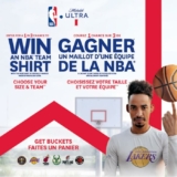 Michelob Ultra NBA Shirt Contest: Enter your PIN and win NBA shirts at michelobultra.ca