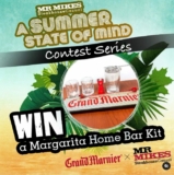 Win a Grand Marnier Margarita Home Bar Kit thanks to MR MIKES