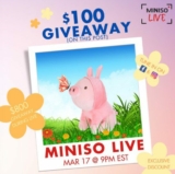 Miniso Giveaway: Win a $100 gift card and more