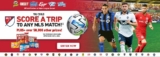 Kellogg’s Score a Trip MLS Promotion 2020: Win a trip to any MLS match and more at scoreatrip.ca