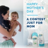 Cetaphil Mother’s Day Contest: Win a Cetaphil Mom and Baby Prize Pack + a $100 gift card