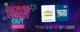 Landmark Cinemas Movie Night Out Contest: Win 1 of 5 $50 gift cards