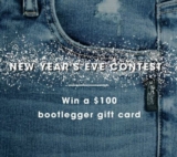Bootlegger New Years Eve Contest: Win a $100 Bootlegger gift card