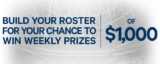 Sportsnet Fantasy Hockey Hockey Pool 2018-2019: Win 1 of 27 weekly prizes of $1,000 and more