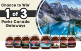 Nutella Canada Contest 2023: Win 1 of 3 Parks Canada Getaways at www.nutella.com