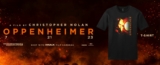 Win 1 of 5 Oppenheimer t-shirts from Landmark Cinemas