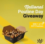 Poutine Day Giveaway: Win 1 of 10 NYF Poutines of your choice