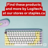 Staples Giveaway: Win a Logitech Pops Keyboard + a Logitech Pops Mouse