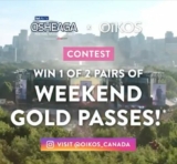 Oikos Contest: Win Gold weekend passes for the 2018 Osheaga festival in Montreal worth $1,170