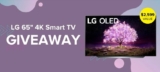 Leon’s Giveaway: Win an LG 65″ 4K Smart TV valued at $2,599