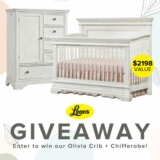 Leon’s Contest: Win an Olivia Crib and Chifferobe valued at $2198
