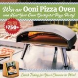 Win an Ooni Koda 16 Gas-Powered Pizza Oven, a Bamboo Pizza Peel and more