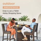 Ashley Outdoor Giveaway: Win a $3,000 shopping spree