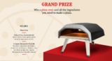 Saputo Pizza Month Contest: Win a pizza oven and more