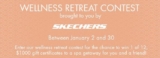 Penningtons Wellness Retreat Contest. Win 1 of 12 $1000 spa gift certificates