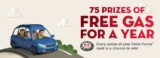 Petro-Canada Free Gas Contest 2018: Win 1 of 75 prizes of free gas for a year