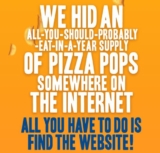 Pizza Pops Contest 2020: Win a yearʼs supply of Pizza Pops products at allyoushouldprobablyeatpizzapops.com