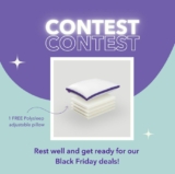 Polysleep Contest: Win a standard Polysleep pillow