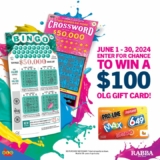 Rabba June Giveaway: Win a $100 OLG gift card