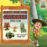 Ranger Rob Earth Day 2020 Contest: Win a Command Tower, Ranger Rob plush, Deluxe Chipper Vehicle and a hat