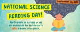 National Science Reading Day Contest: Win part of $3,500 in Books and Magazines