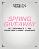 Redken Spring Giveaway: Win a makeover valued at up to $500 and more