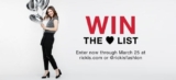Ricki’s Love List Giveaway Contest: Win the favourite items of the love list valued at up to $250