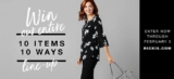 Ricki’s Contest: win this month’s entire 10 Items 10 Ways line-up