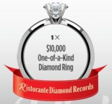 Dr Oetker Ristorante Diamond Contest: Win a $10,000 diamond ring at ristorantediamondrecords.com