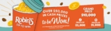 Robin’s Sip to Win Promotion 2023: Win up to $10,000 cash, free beverages and more