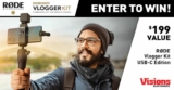 Visions Electronics Contest: Win a Rode VLOGGER Kit