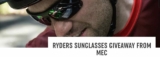 MEC Contest: Win one pair of Ryders glasses