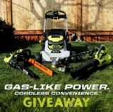 RYOBI Earth Day Contest: Win a RYOBI 40V HP Brushless Self-Propelled Lawn Mower Kit and more
