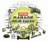 RYOBI Garage Giveaway: win a RYOBI ONE+ prize pack valued at over $3,000 and more