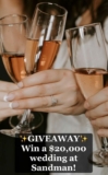Win a wedding package worth $20,000 from Sandman Hotels