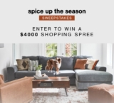 Ashley Homestore Contest: Win a $4000 Shopping Spree