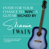 Sunrise Records Contest: Win a guitar autographed by Shania Twain